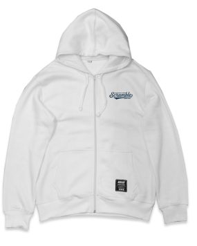 Technique and Spirit Zip Hoodie - White