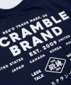 Scramble Less Talk Tee - Navy