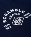 Scramble Less Talk Tee - Navy