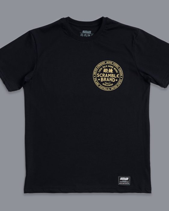 Scramble More Work Tee - Black