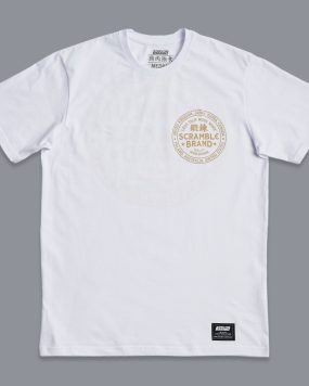 Scramble More Work Tee - White