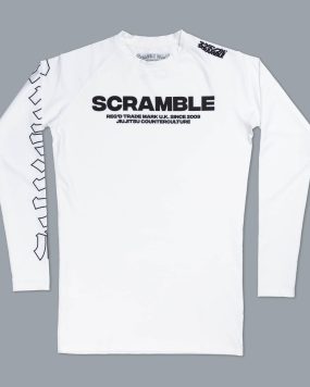 Scramble BASE Rashguard - White