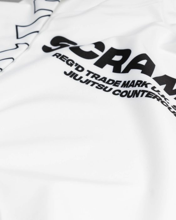 Scramble BASE Rashguard - White