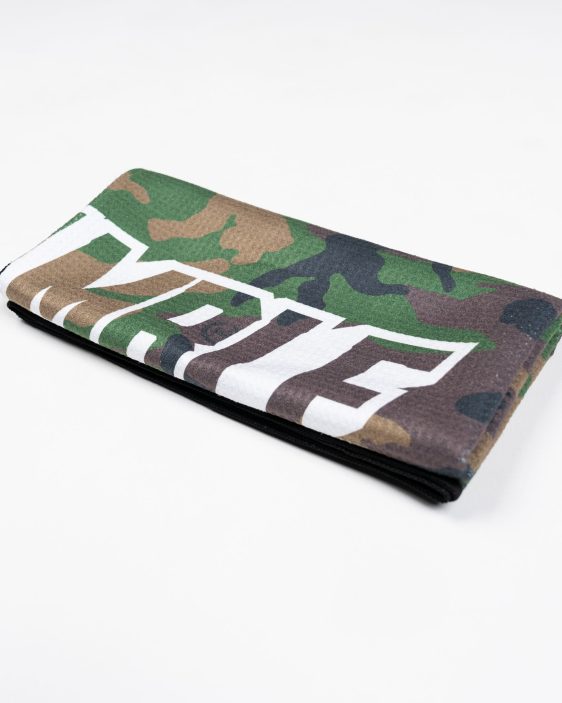 Scramble Brand Waffle Towel - Woodland Camo