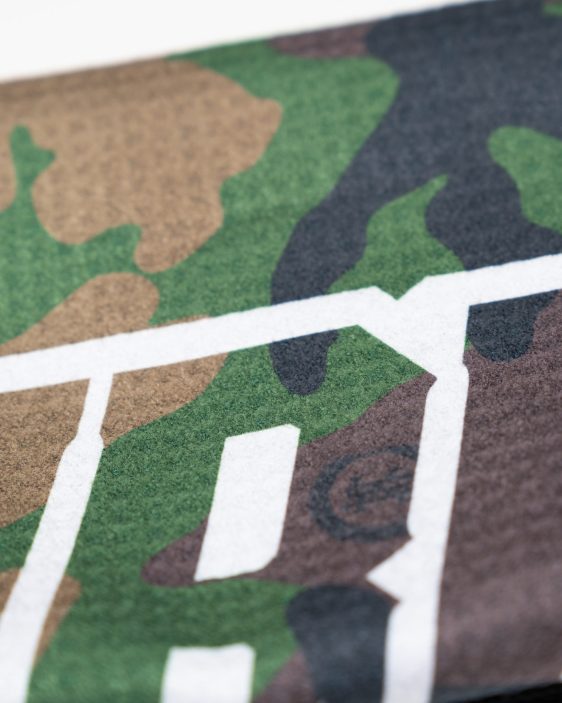 Scramble Brand Waffle Towel - Woodland Camo