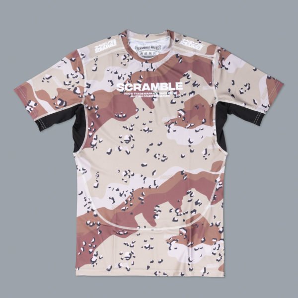 Scramble Tactic Rashguard - Choc Chip