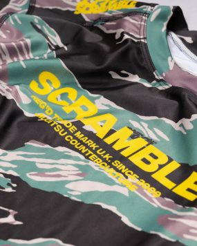 Scramble Tactic Rashguard - Tiger Camo