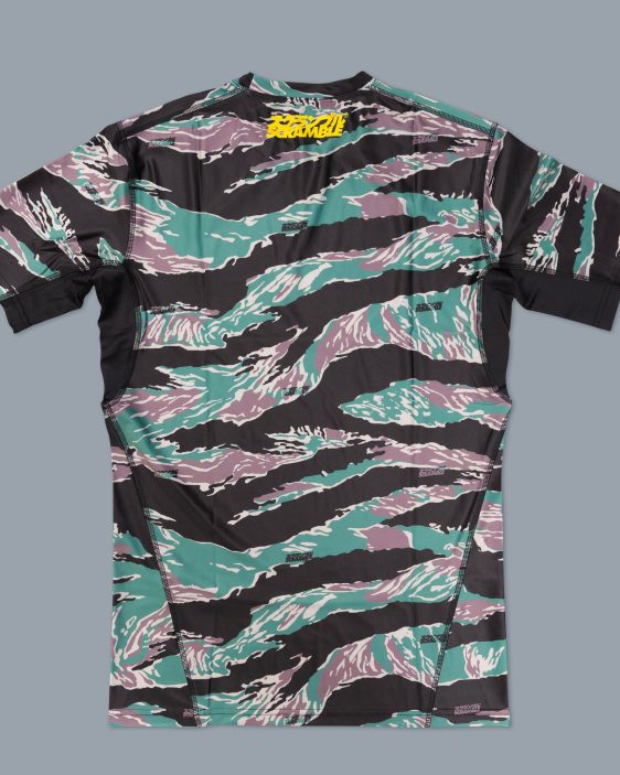 Scramble Tactic Rashguard - Tiger Camo