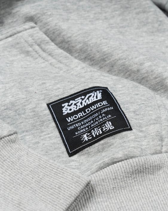 Scramble Takamiya Hoody - Burgundy/Grey