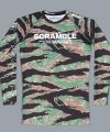 Scramble Base Rashguard - Tiger Camo