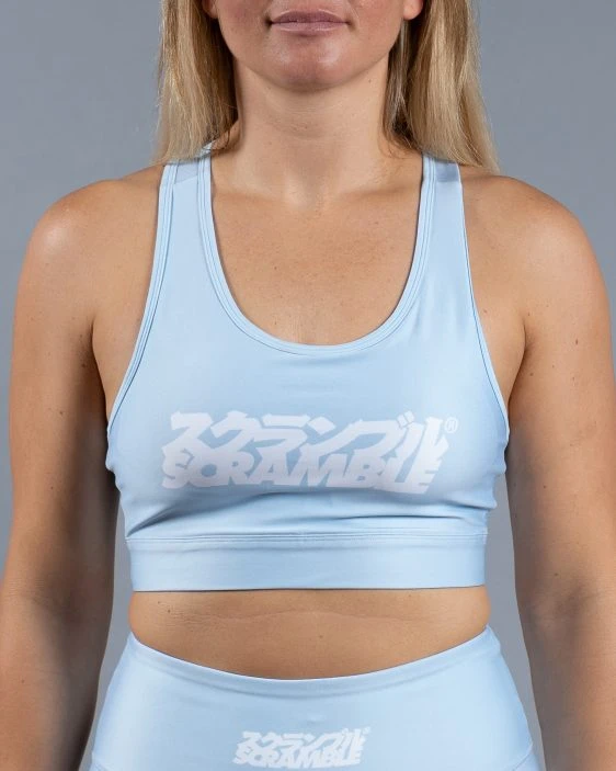 Scramble Verano Sports Bra - Blue