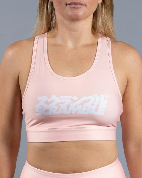 Scramble Verano Sports Bra - Pink