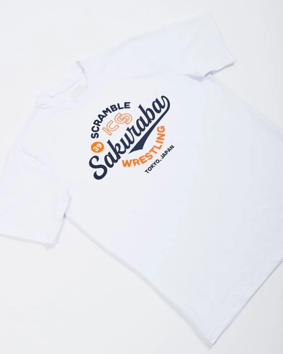 KS x Scramble Wrestling Tee - White