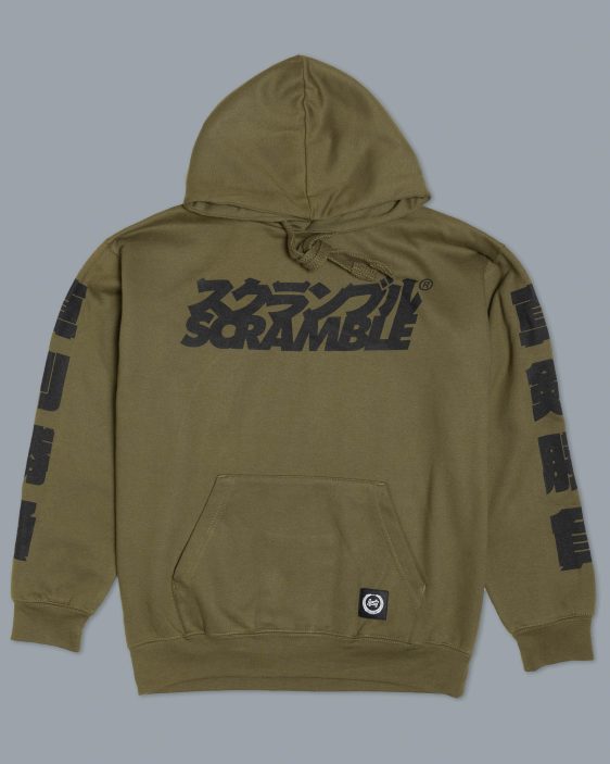 Scramble Challenge Hoody - Olive