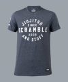 Scramble Jiu Jitsu and Stuff Type Tee - Navy