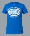 Scramble Jiu Jitsu and Stuff Surf Tee - Blue