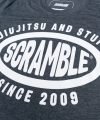 Scramble Jiu Jitsu and Stuff Surf Tee - Grey