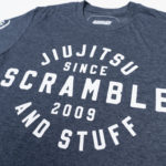 Scramble Jiu Jitsu and Stuff Type Tee - Navy