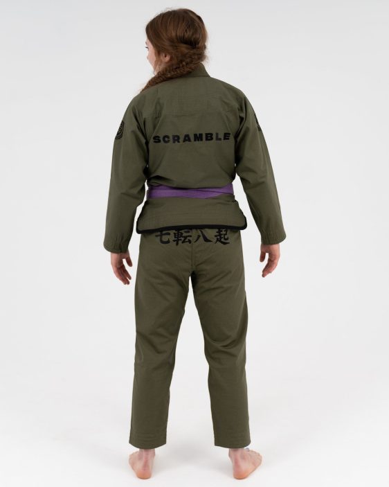 Scramble Athlete Pro Female Cut - Green Canvas