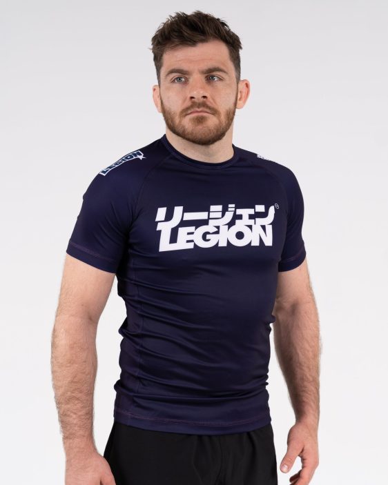 Legion x Scramble 'Katakana'Rashguard