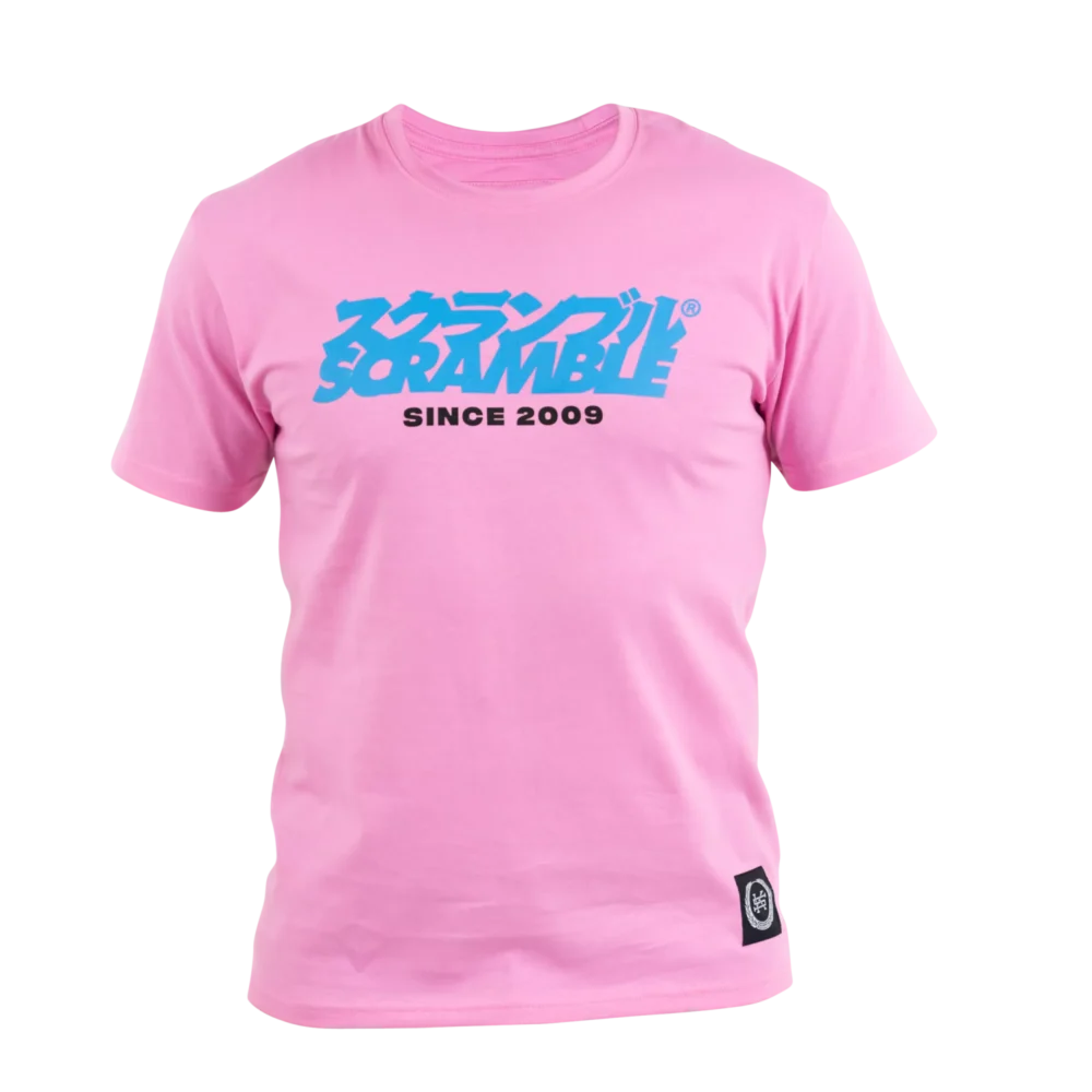 Scramble Base Tee - Pink