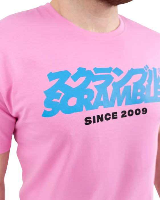 Scramble Base Tee - Pink