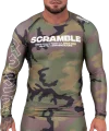 Scramble Base Rashguard - Woodland Camo