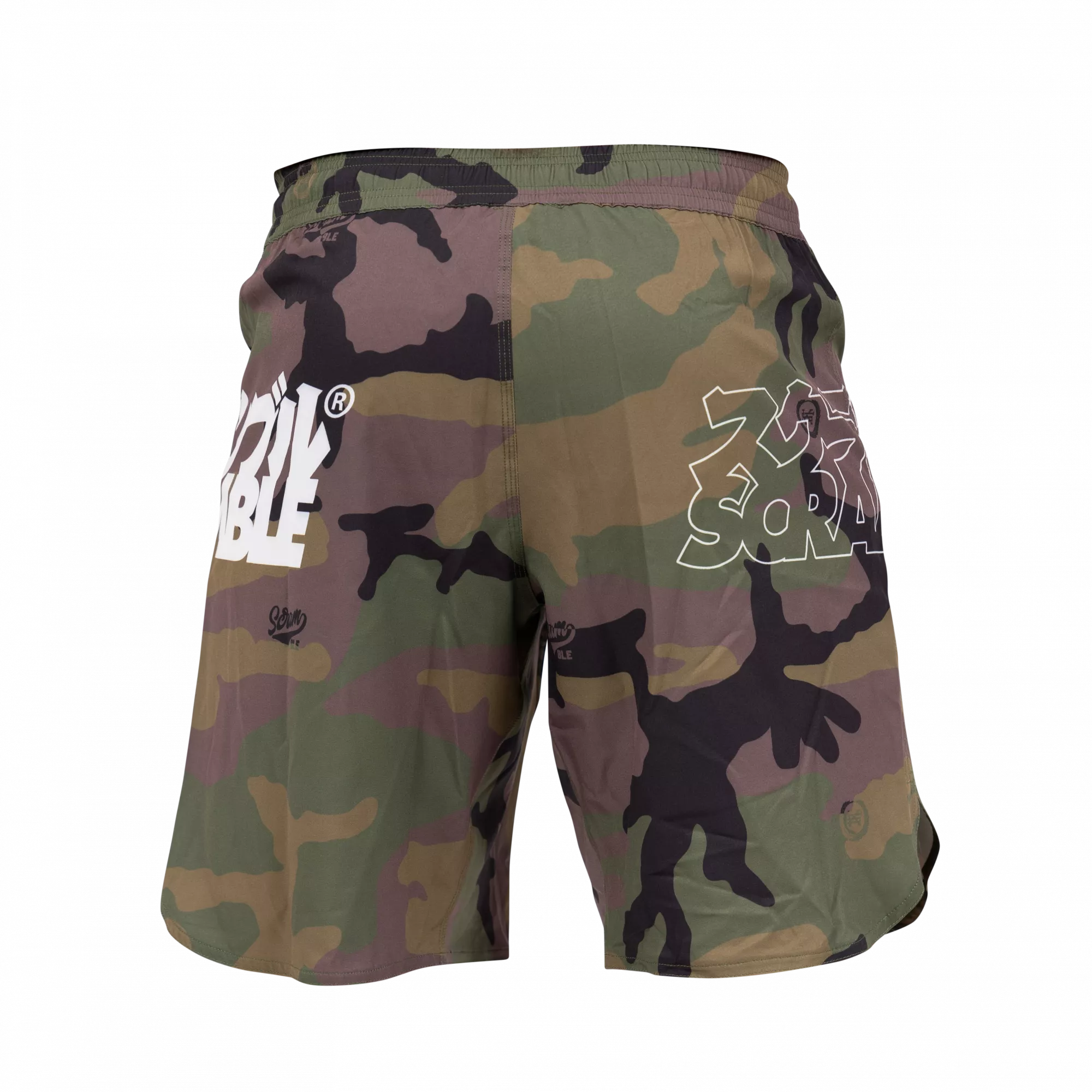 Scramble Base Shorts - Woodland Camo