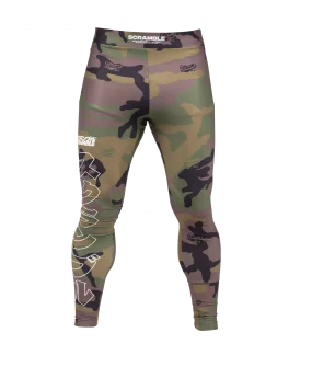 Scramble Base Spats - Woodland Camo