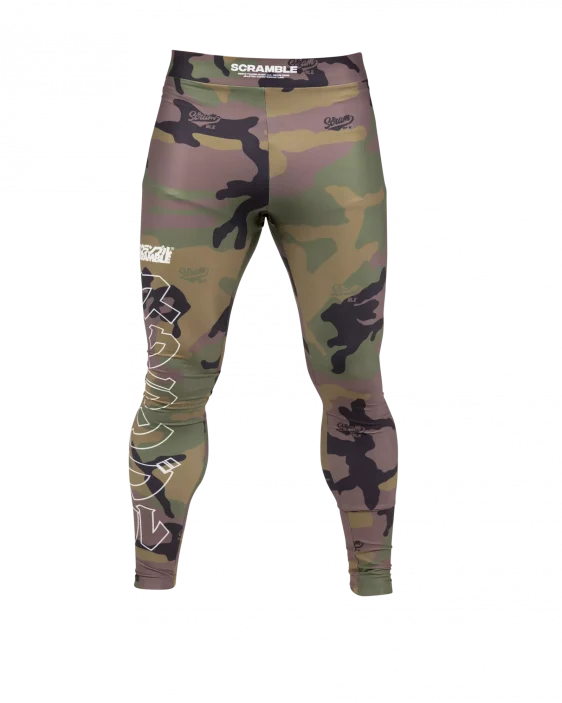 Scramble Base Spats - Woodland Camo