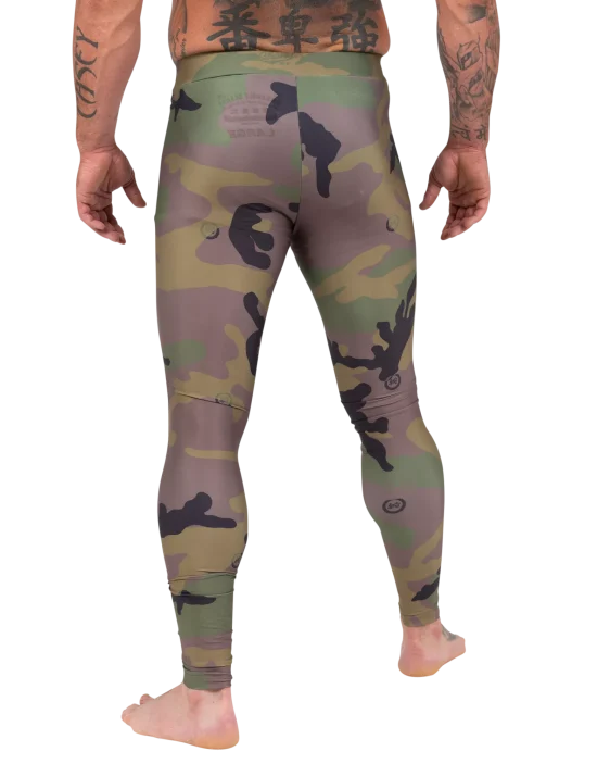 Scramble Base Spats - Woodland Camo