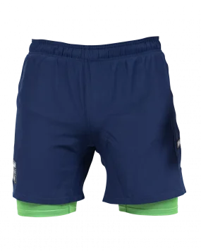 Scramble Combination Shorts - Blue / Green