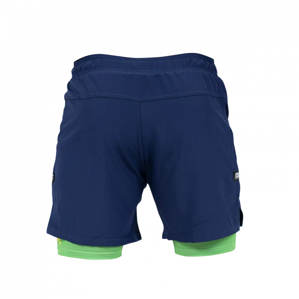 Scramble Combination Shorts - Blue / Green