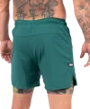 Scramble Combination Shorts - Green / Woodland Camo