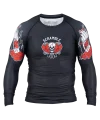 Scramble Peace and Violence Rashguard - Black