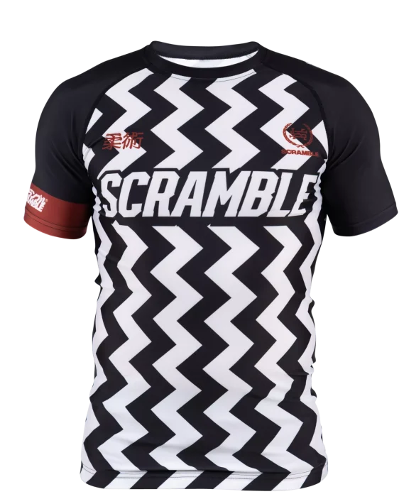 Scramble Ranked Rashguard V5 - Black