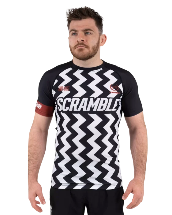 Scramble Ranked Rashguard V5 - Black