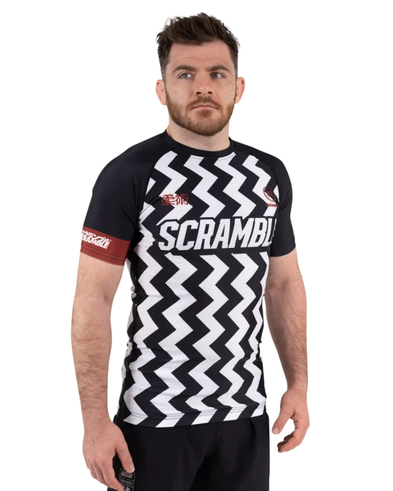 Scramble Ranked Rashguard V5 - Black