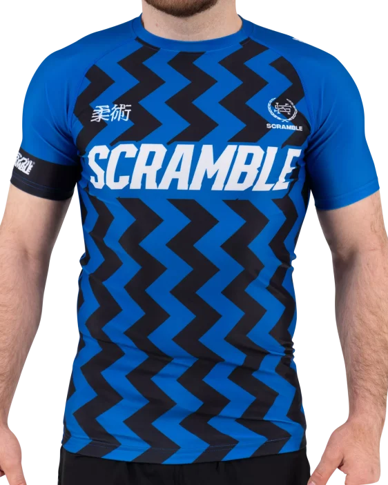 Scramble Ranked Rashguard V5 - Blue