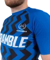 Scramble Ranked Rashguard V5 - Blue