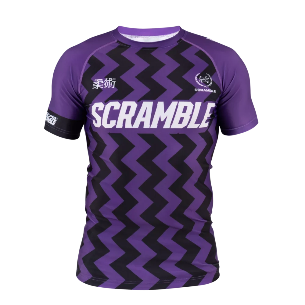 Scramble Ranked Rashguard V5 - Purple