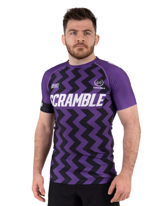 Scramble Ranked Rashguard V5 - Purple