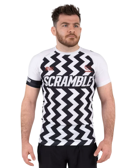 Scramble Ranked Rashguard V5 - White