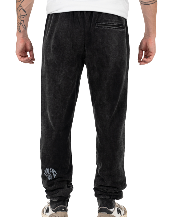 Yin Yang Sweat Pants - Faded Black