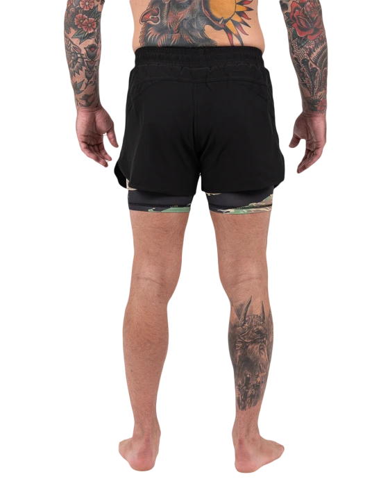 Scramble Combination Shorts - Camo