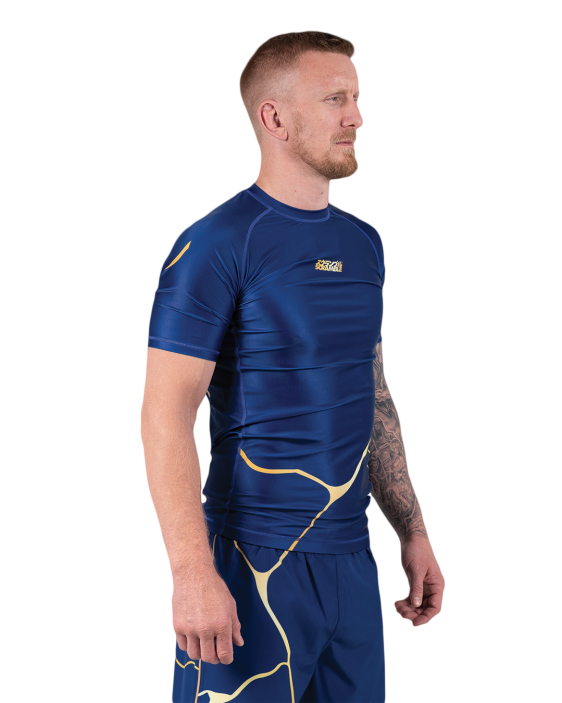 Kintsugi Rashguard - Blue