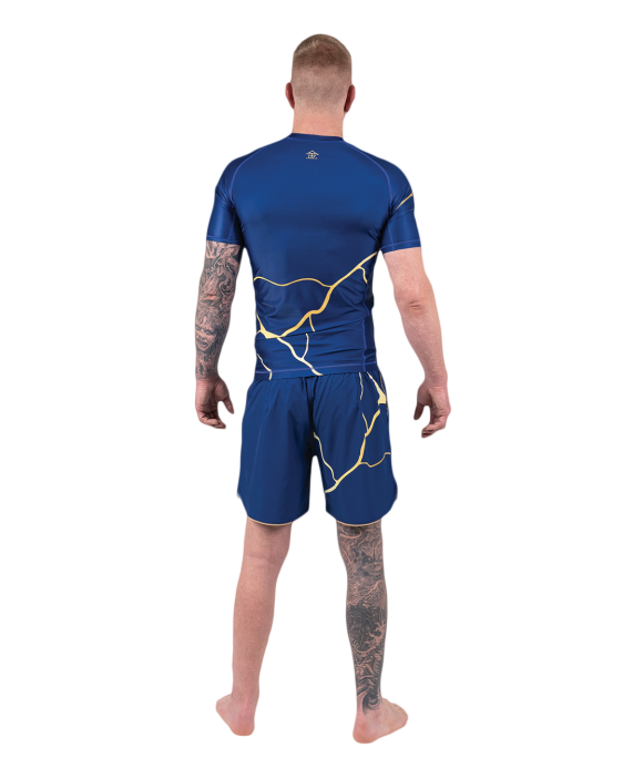 Kintsugi Rashguard - Blue