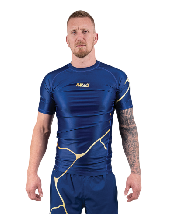 Kintsugi Rashguard - Blue