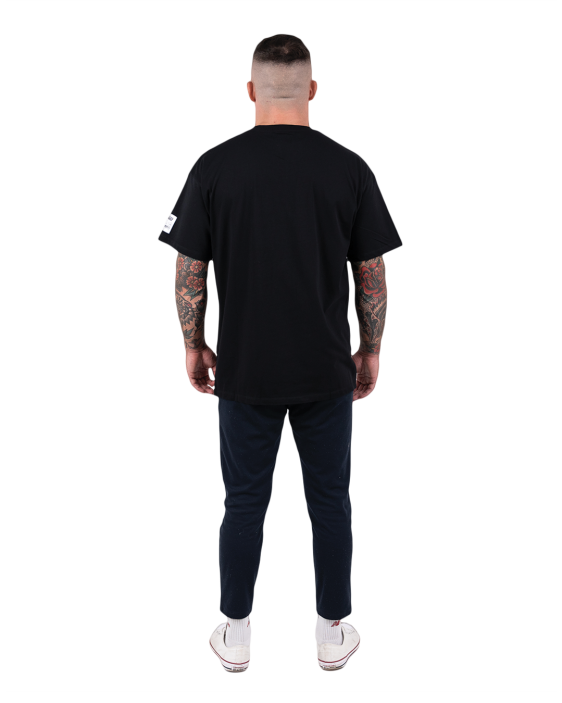 Logo Oversized Tee - Black