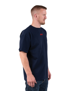 Logo Oversized Tee - Navy